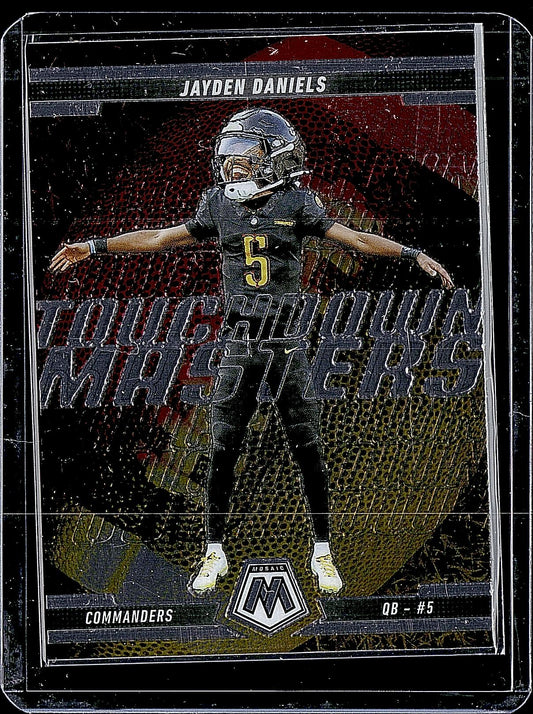 2025 Panini Mosaic #7 Jayden Daniels Touchdown Masters Mosaic
