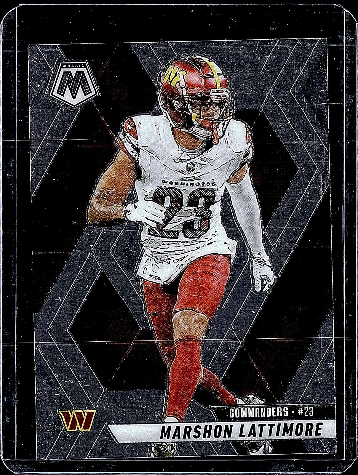 2025 Panini Mosaic #7 Marshon Lattimore