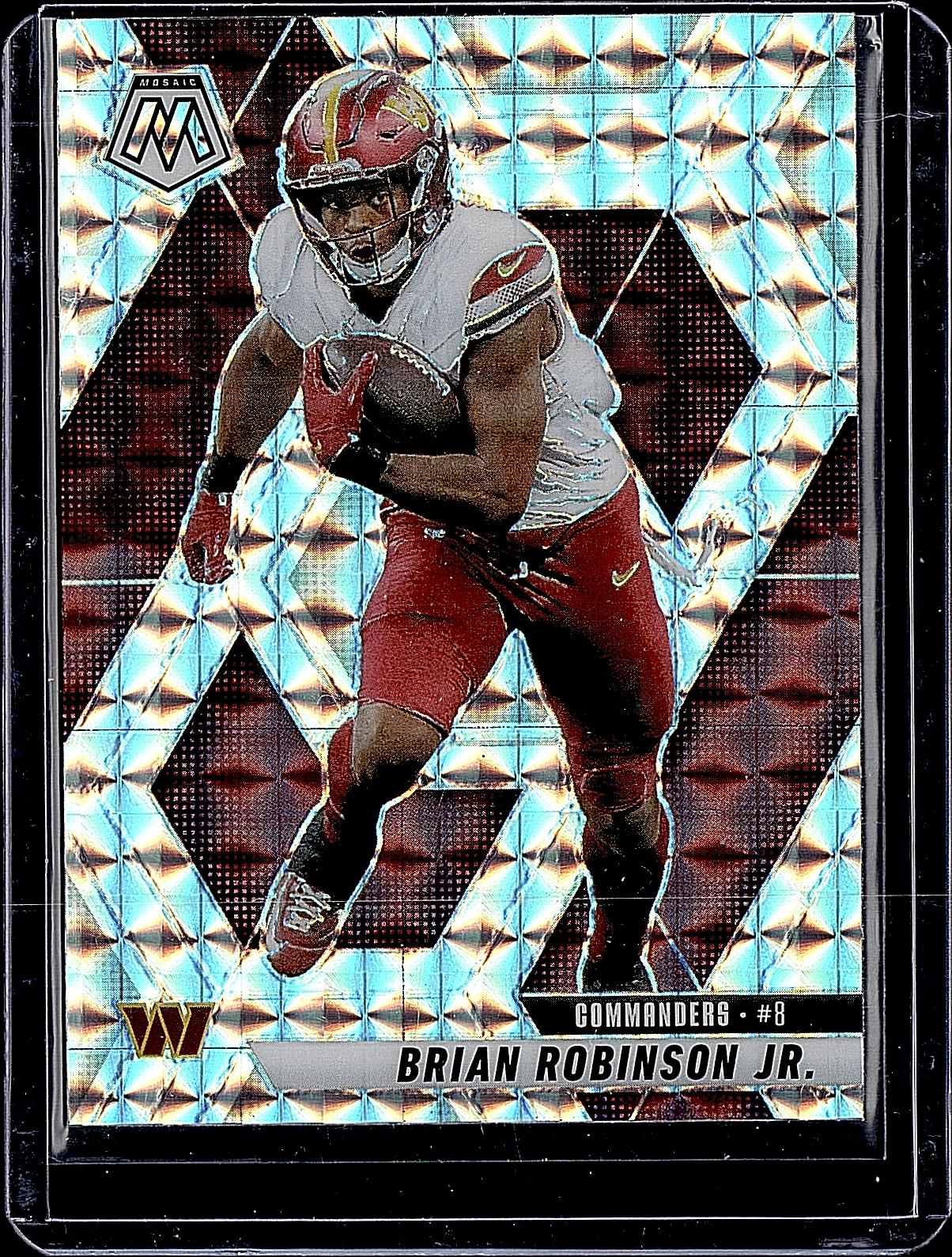 2025 Panini Mosaic #143 Brian Robinson Jr. Mosaic