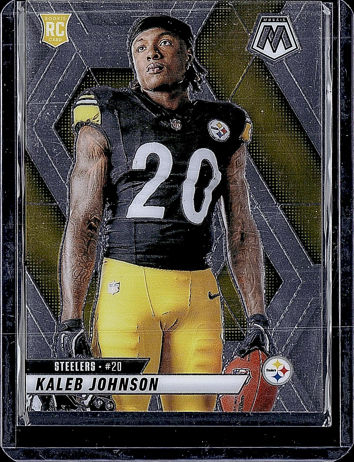 2025 Panini Mosaic #289 Kaleb Johnson