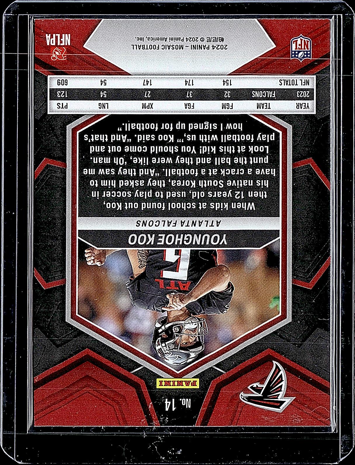 2024 Panini Mosaic #14 Younghoe Koo