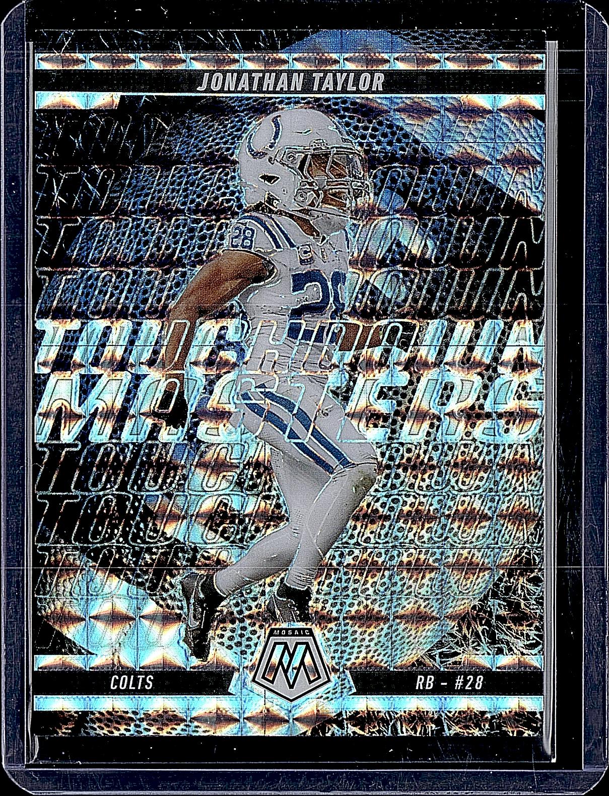 2025 Panini Mosaic #10 Jonathan Taylor Touchdown Masters Mosaic