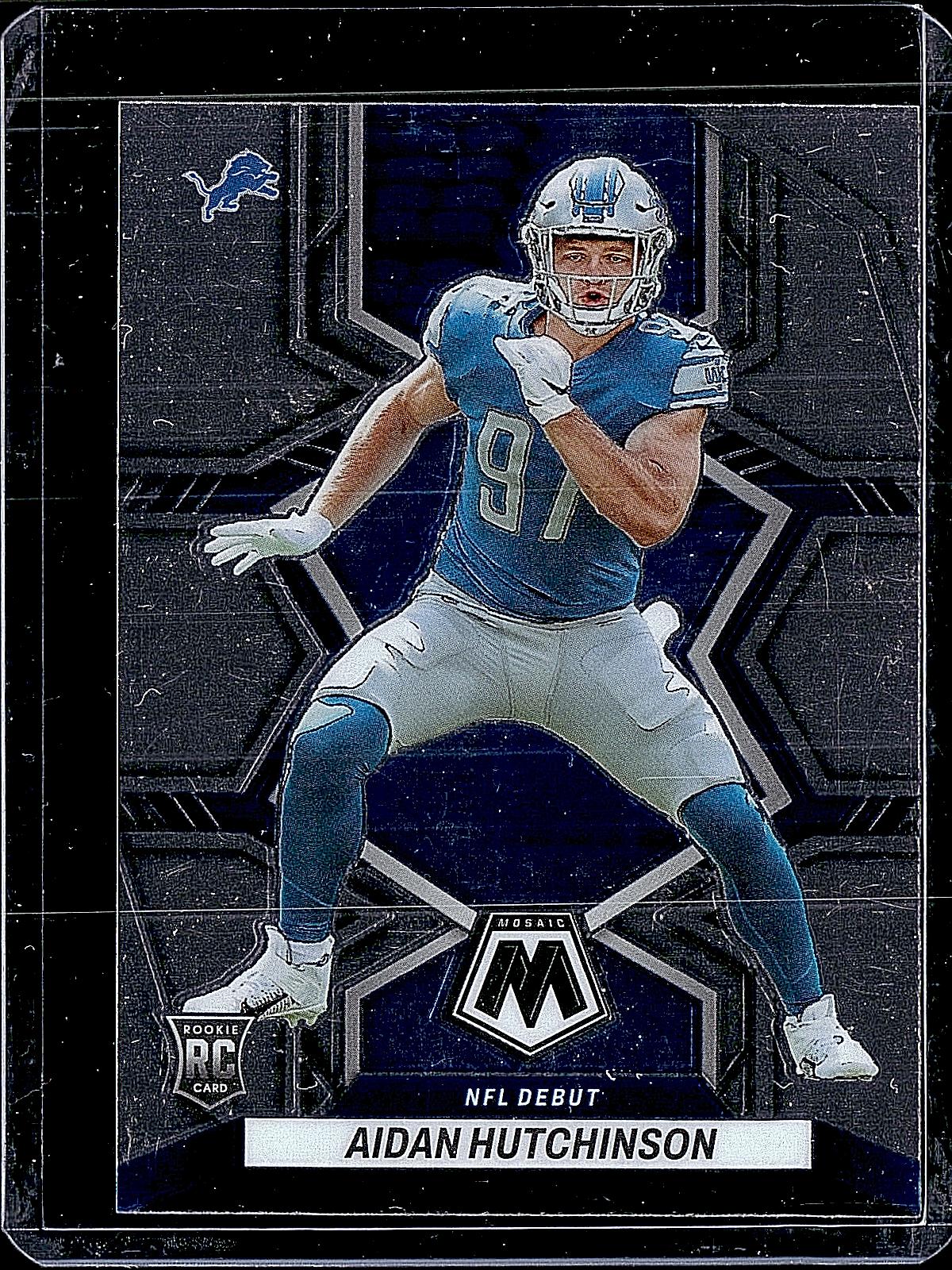 2022 Panini Mosaic #287 Aidan Hutchinson