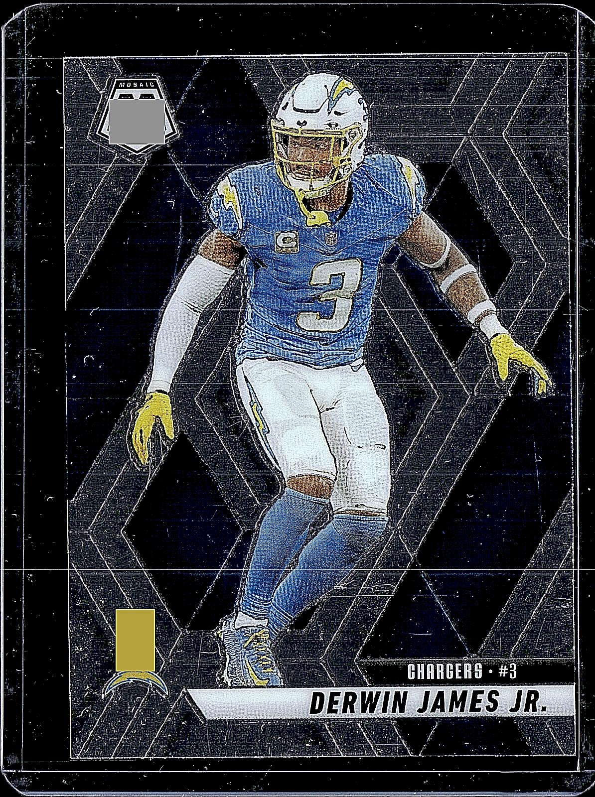 2025 Panini Mosaic #168 Derwin James Jr.