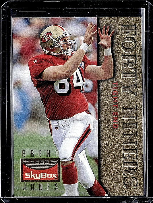1995 SkyBox Premium #118 Brent Jones