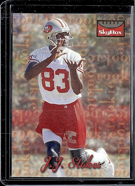 1995 SkyBox Premium #168 J.J. Stokes