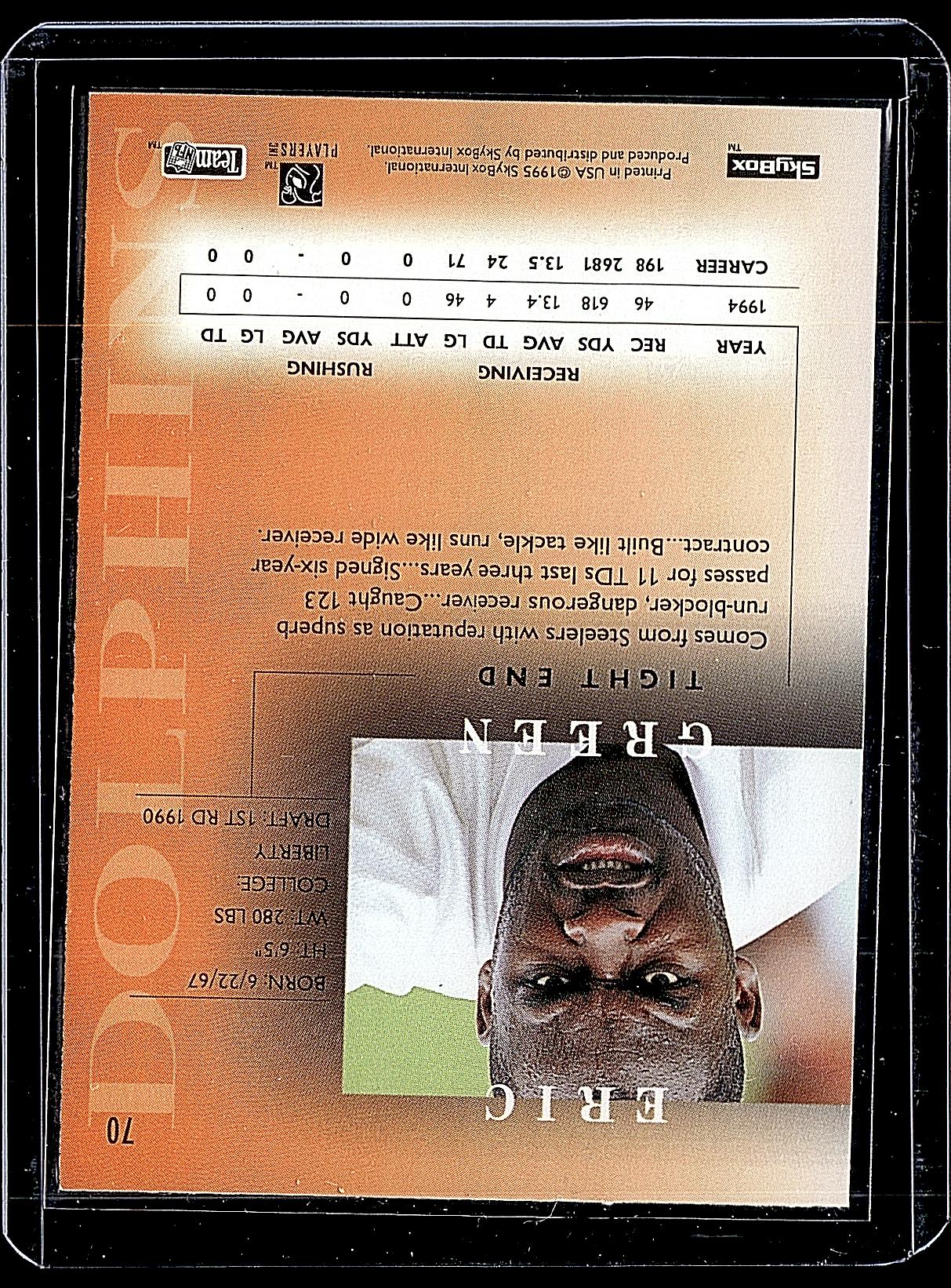 1995 SkyBox Premium #70 Eric Green