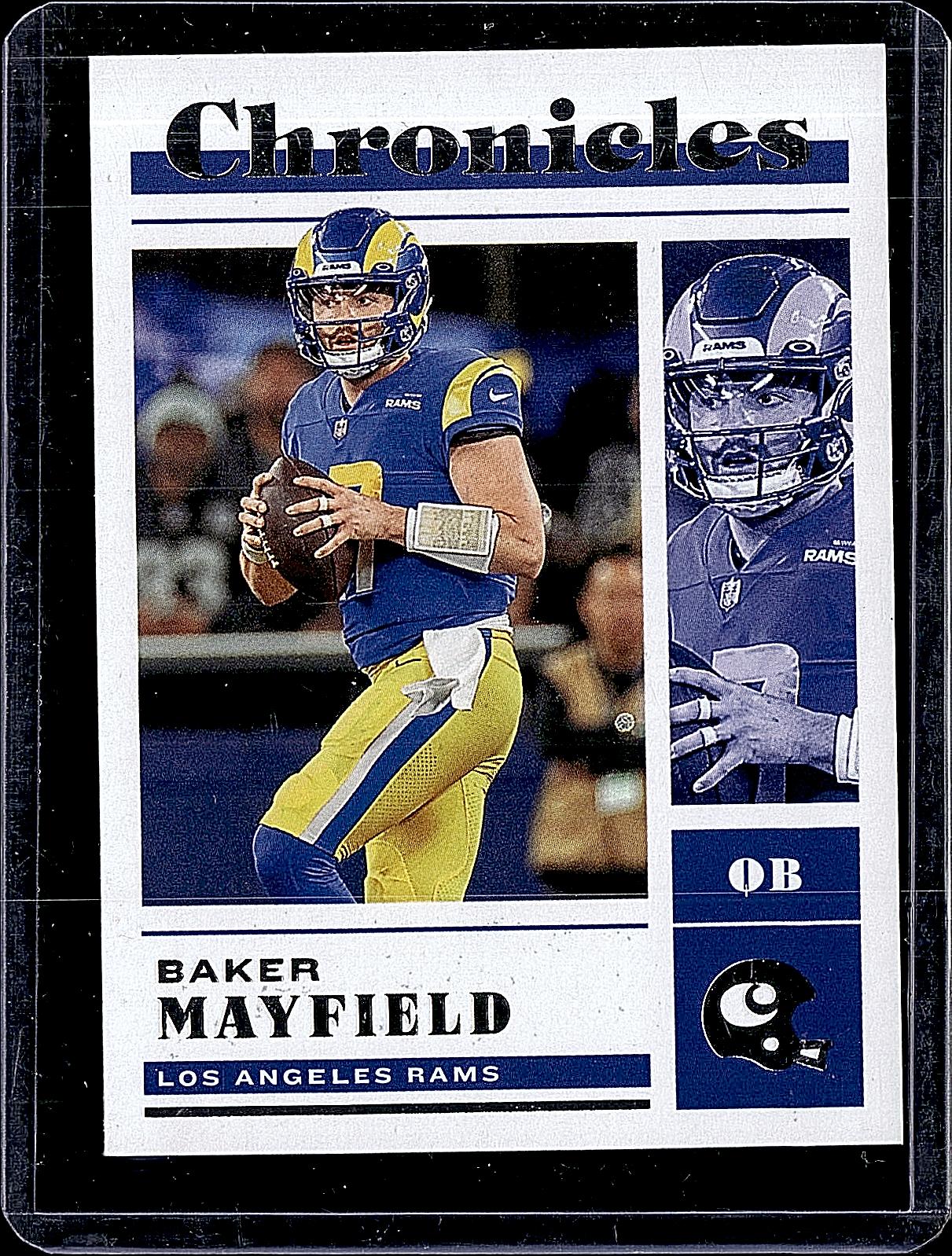 2022 Panini Chronicles #31 Baker Mayfield Pink