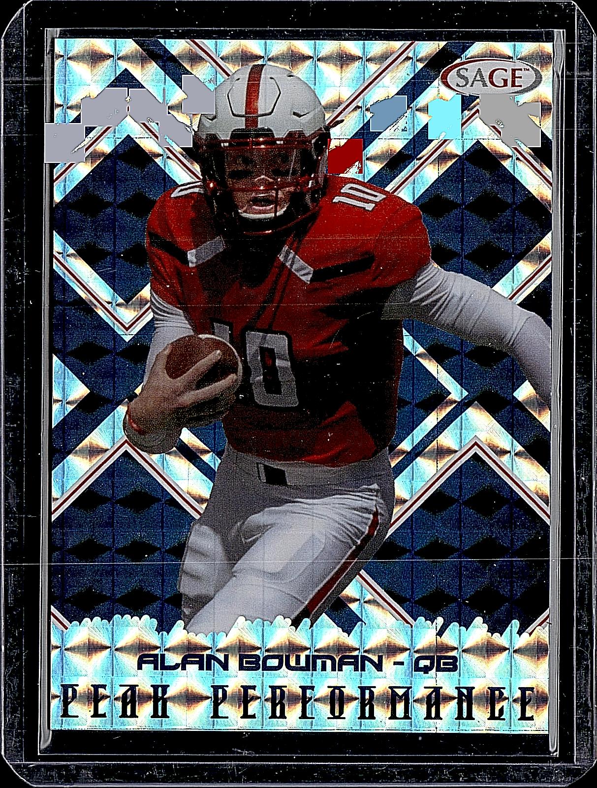 2025 Sage Alan Bowman Peak Preformers