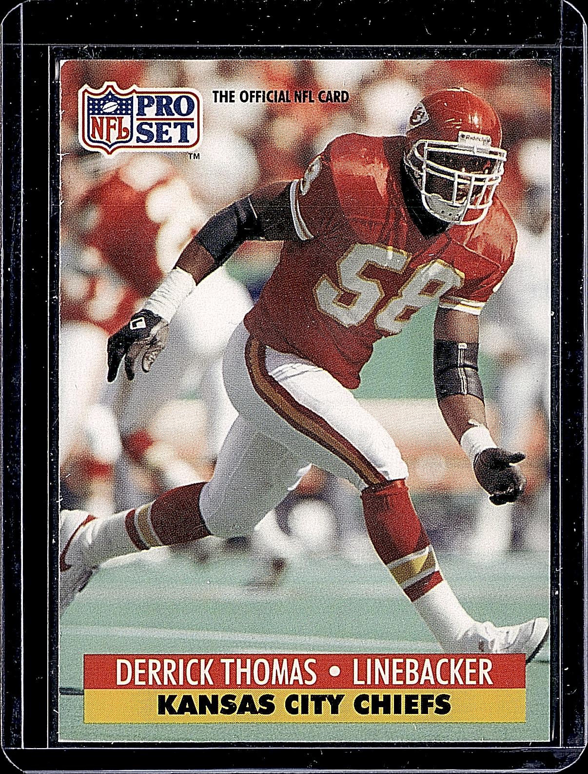 1991 Pro Set Derrick Thomas #188