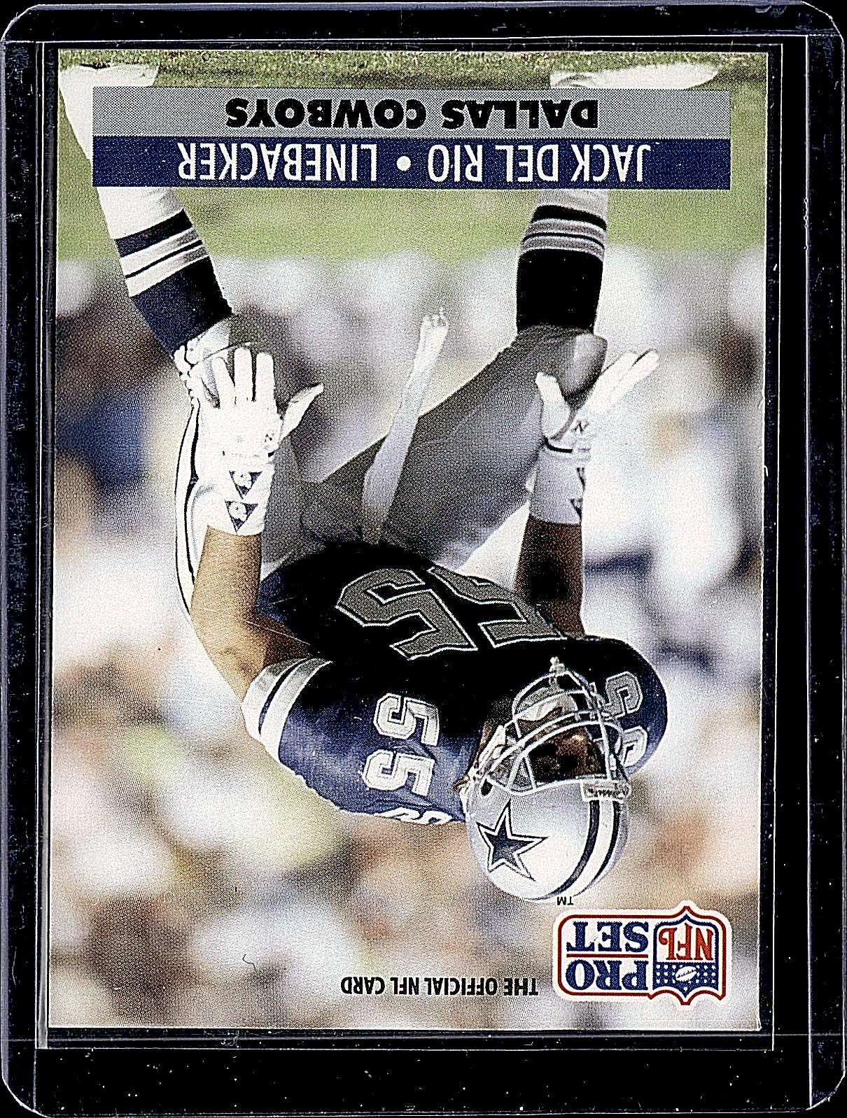 1991 Pro Set #129 Jack Del Rio