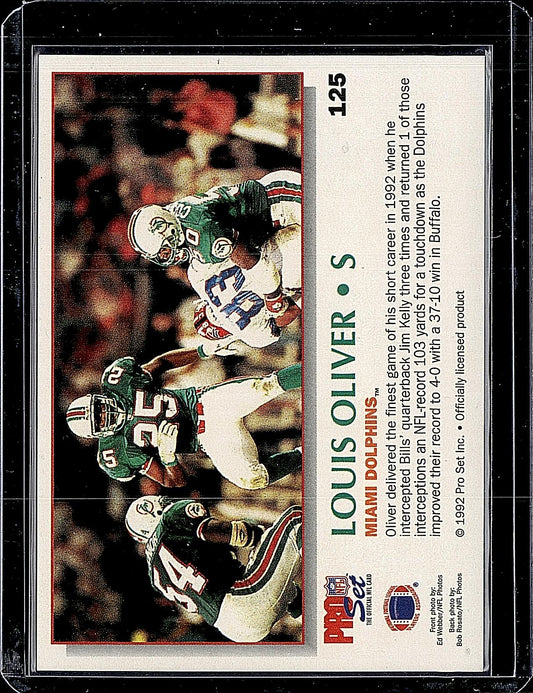 1992 Pro Set Power #125 Louis Oliver