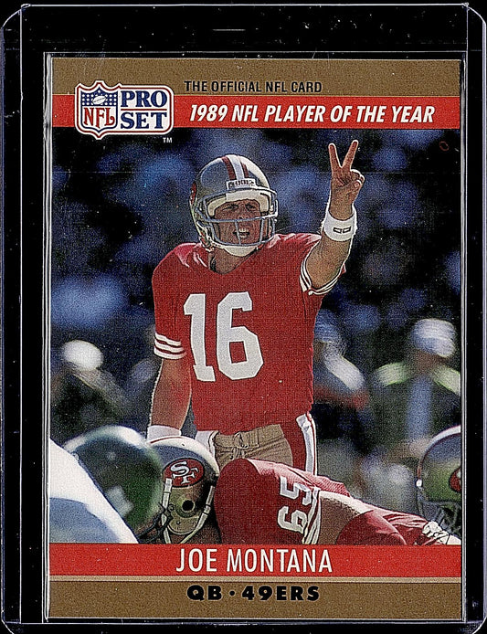 1990 Pro Set #2a Joe Montana