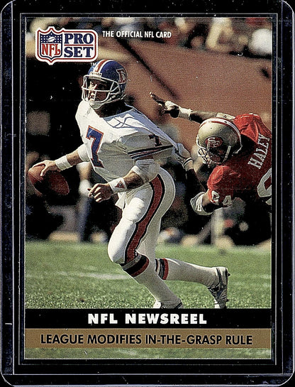 1991 Pro Set #345 NFL Newsreel