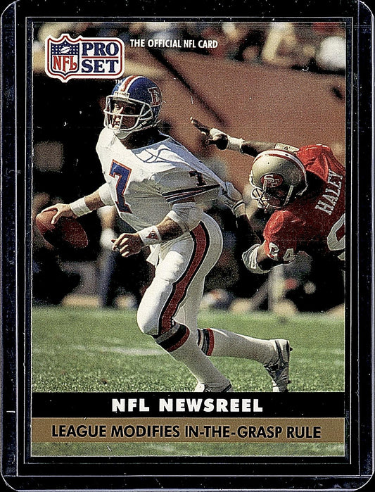 1991 Pro Set #345 NFL Newsreel