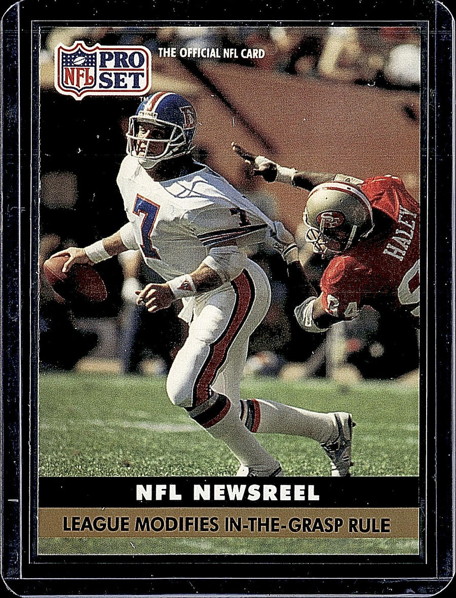 1991 Pro Set #345 NFL Newsreel