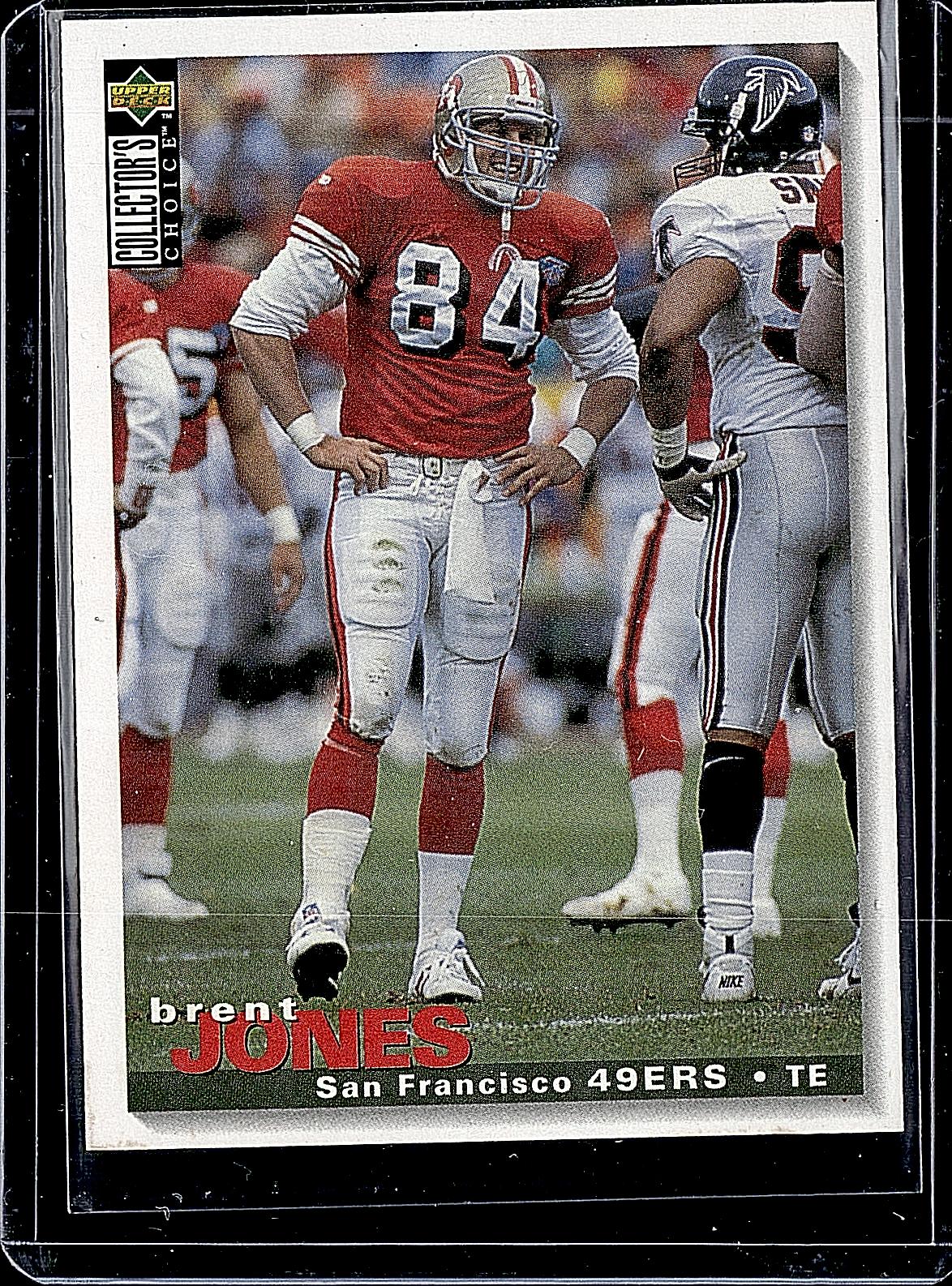 1995 Collector's Choice #106 Brent Jones
