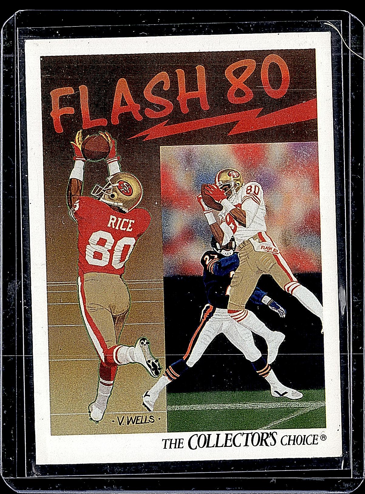 1991 Upper Deck #86b Jerry Rice