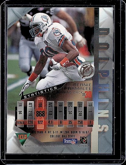 1995 Fleer Metal #103 Bernie Parmalee