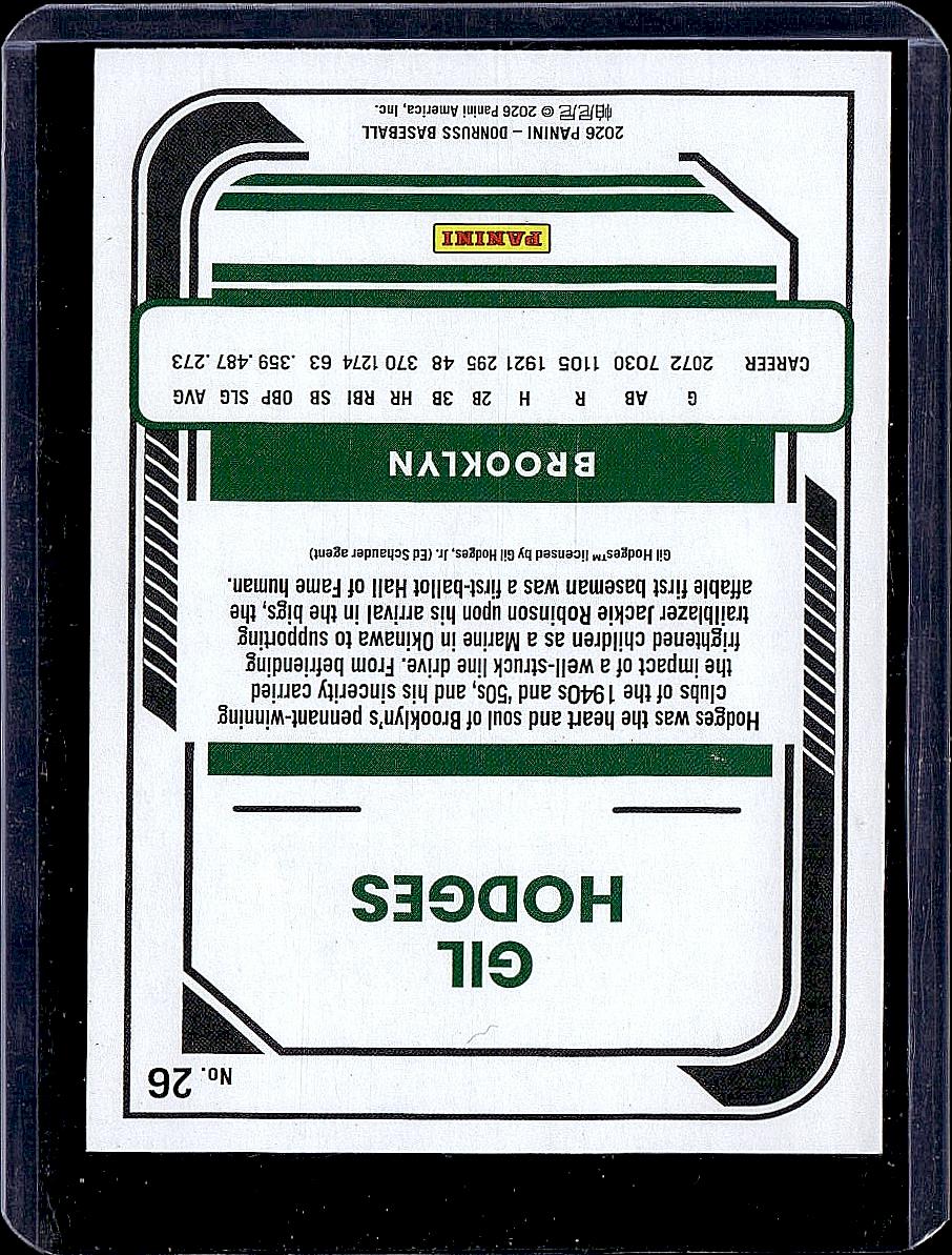 2026 Donruss #26 Gil Hodges Liberty