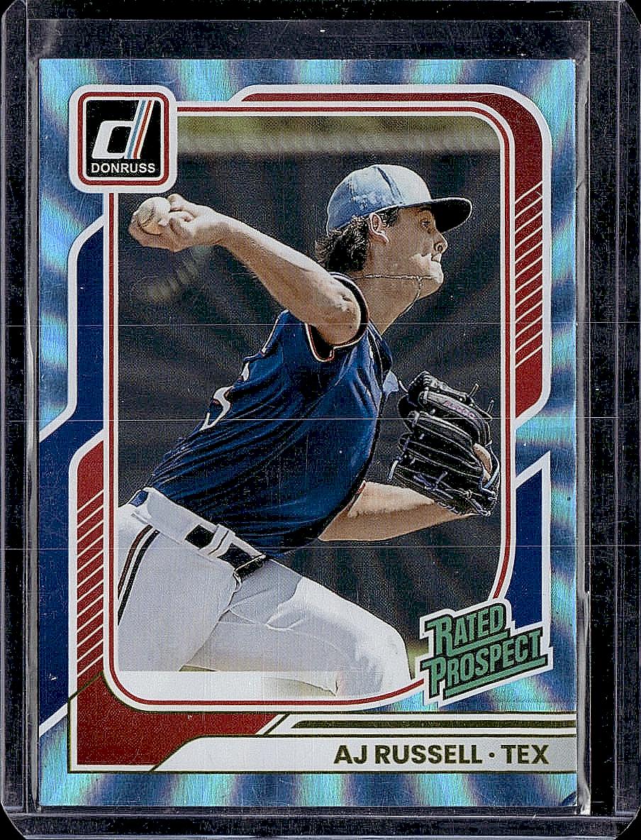 2026 Donruss #106 AJ Russell Blue #/149