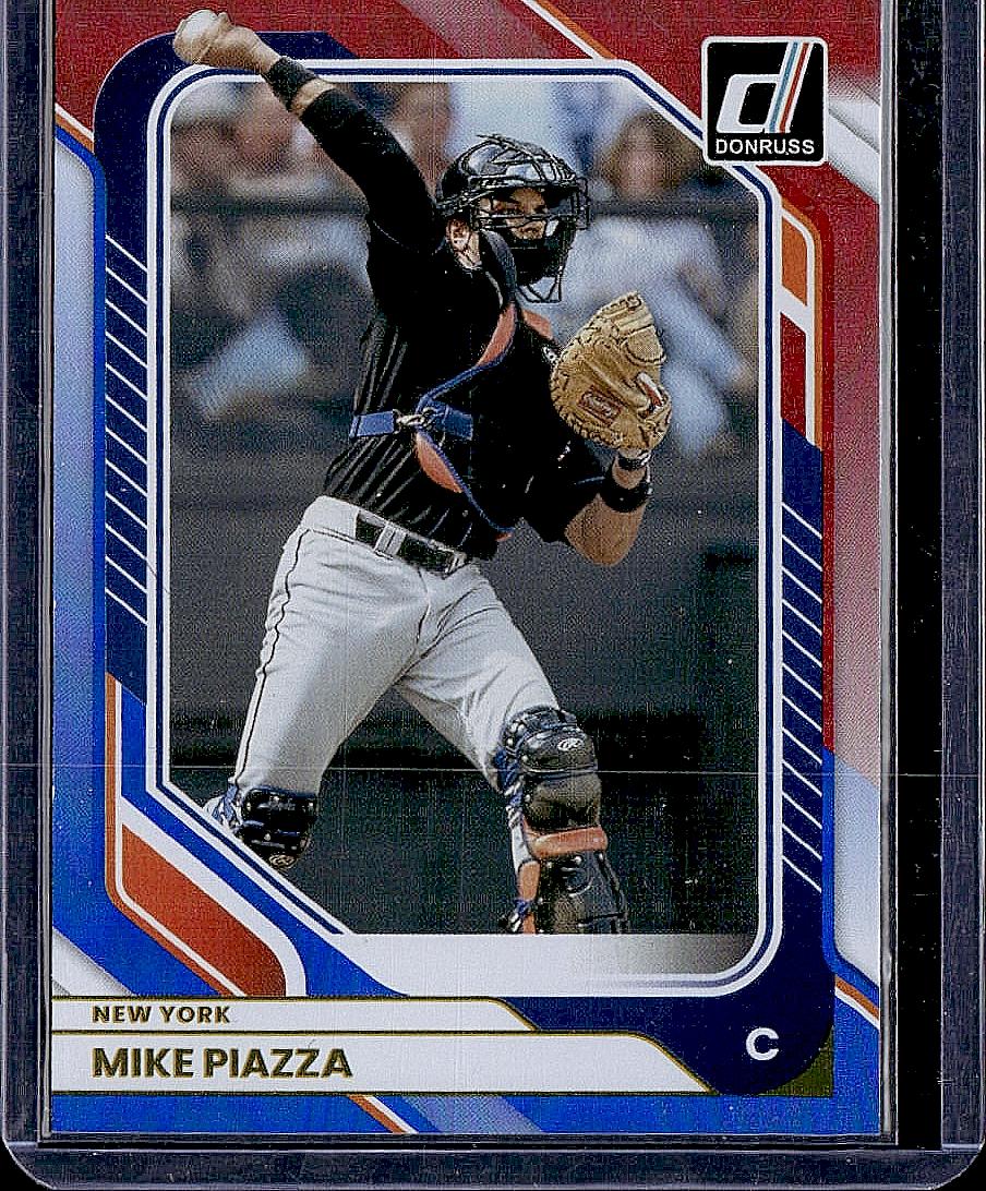 2026 Donruss #93 Mike Piazza Red and Blue