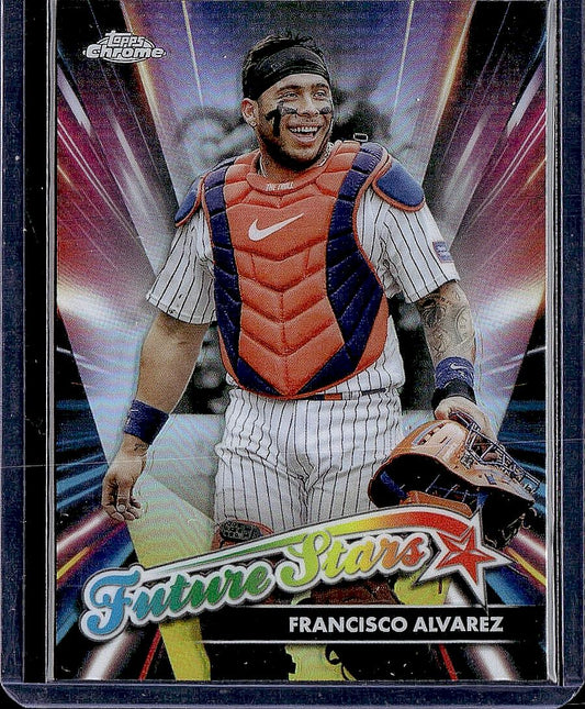 2024 Topps Chrome #FS-7 Francisco Alvarez Future Stars