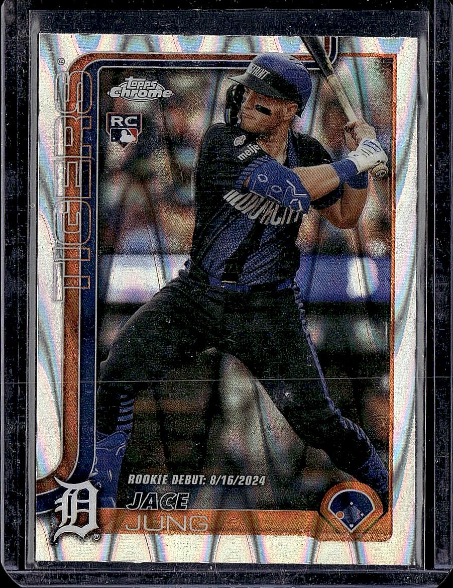 2025 Topps Update #US93 Jace Jung Sandglitter