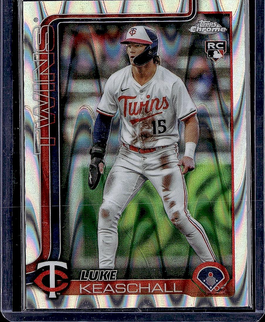 2025 Topps Chrome Update #USC106 Luke Keaschall RayWave Refractor