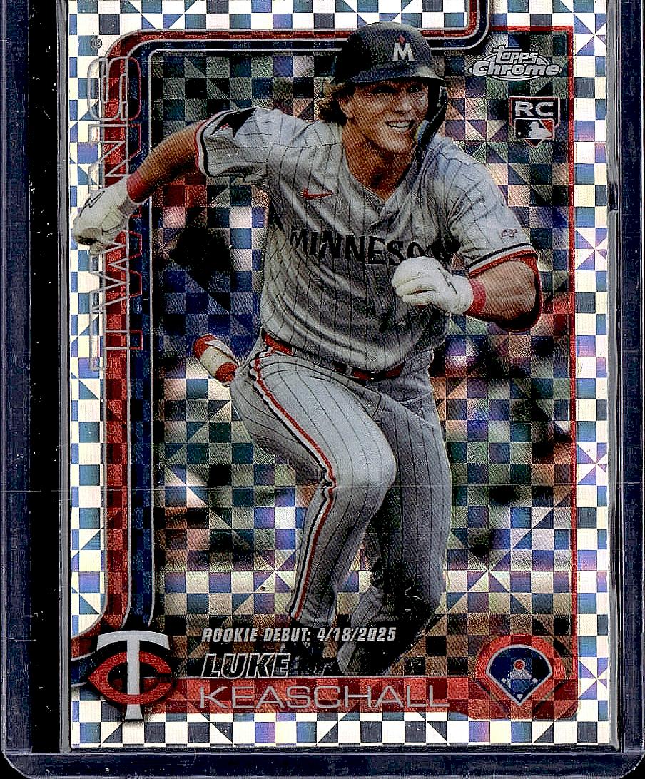 2025 Topps Chrome Update #USC134 Luke Keaschall X-Fractors