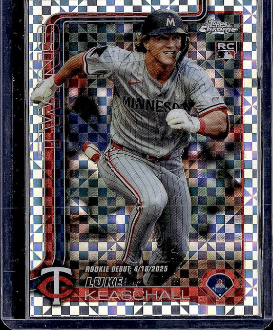 2025 Topps Chrome Update #USC134 Luke Keaschall X-Fractors