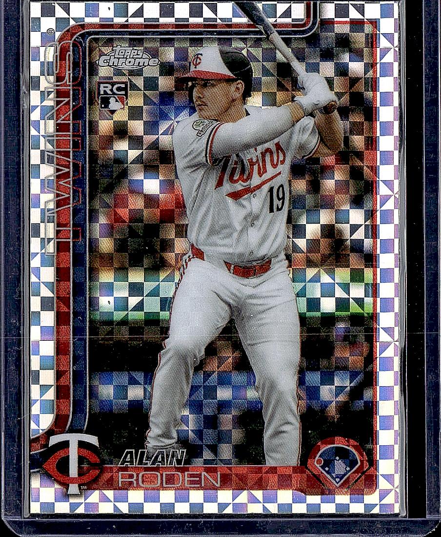 2025 Topps Chrome Update #USC41 Alan Roden X-Fractors