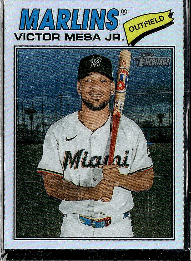 2026 Topps Heritage #257 Victor Mesa Jr.