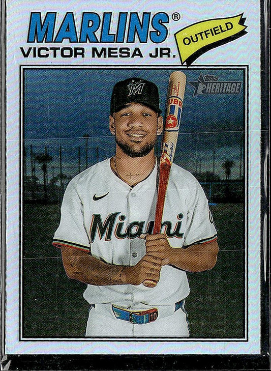 2026 Topps Heritage #257 Victor Mesa Jr.