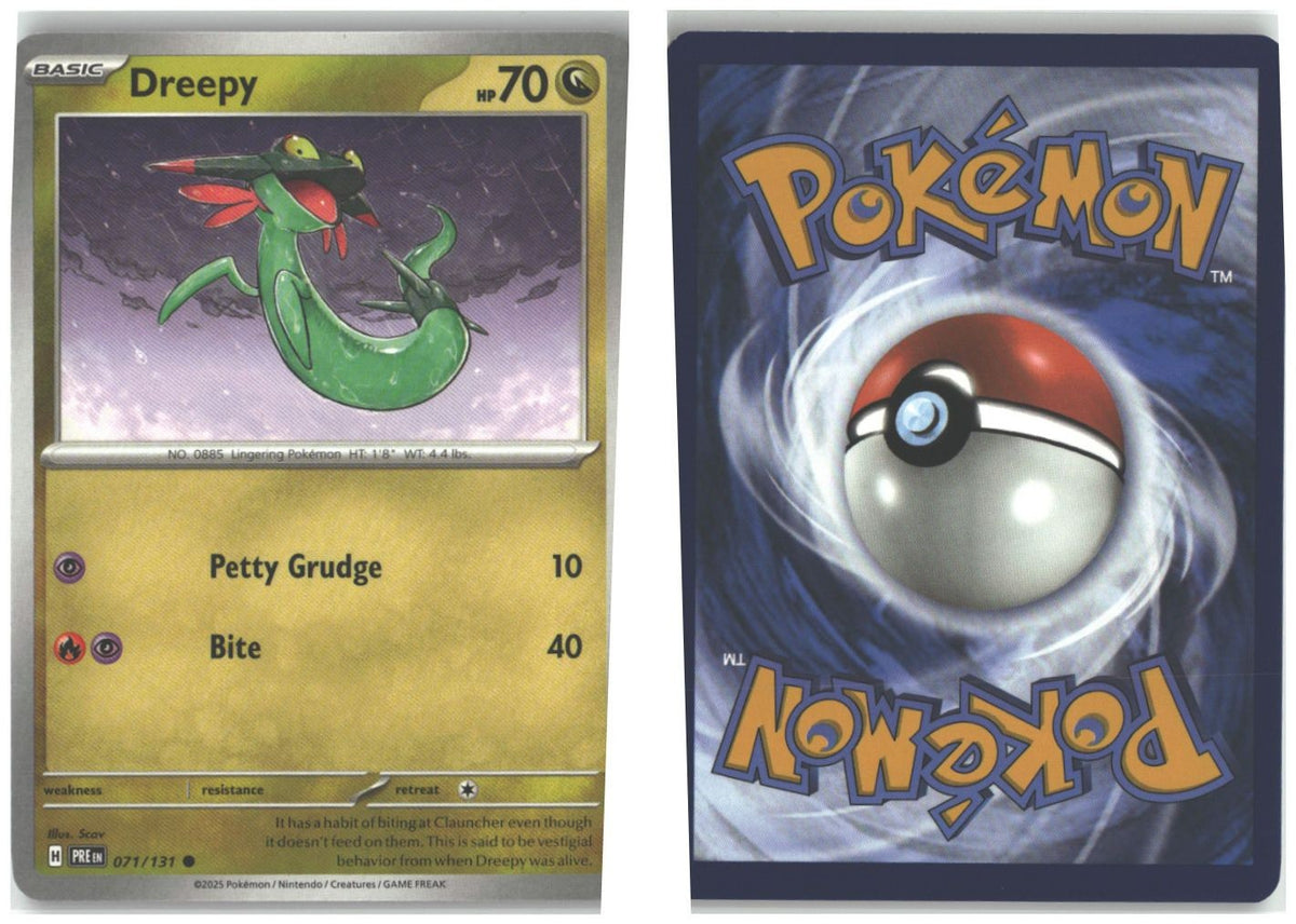 Front + Back scan