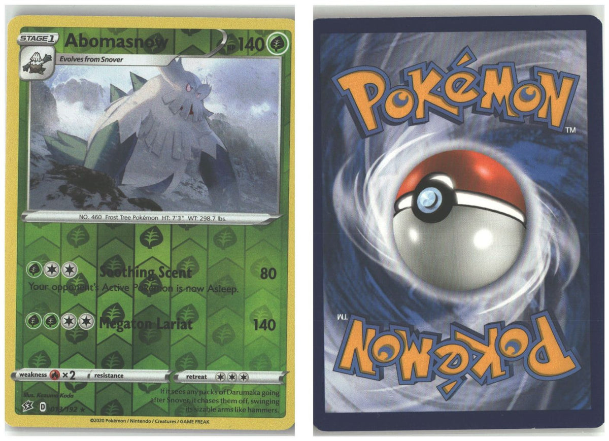 Front + Back scan