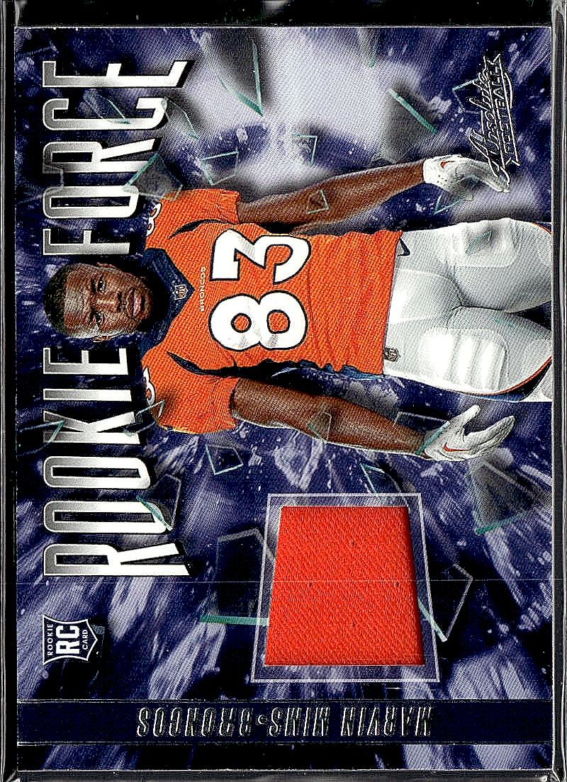2023 Panini Absolute #RF-18 Marvin Mims Rookie Force