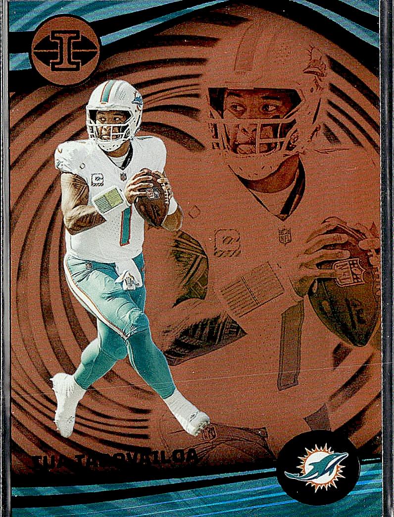 2023 Panini Illusions #69 Tua Tagovailoa Orange Trophy Collection