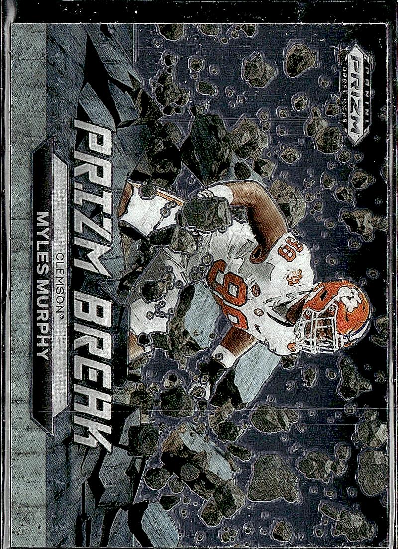 2023 Panini Prizm Draft Picks #PB-18 Myles Murphy Prizm Break