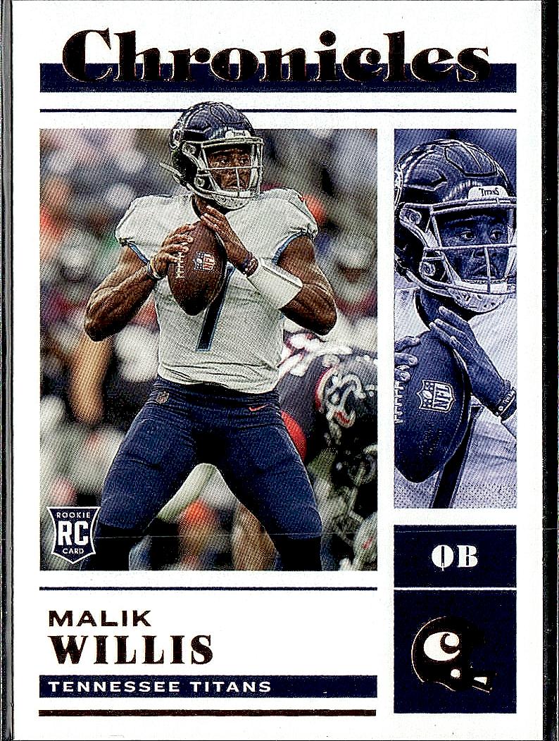 2022 Panini Chronicles #34 Malik Willis Holo Pink