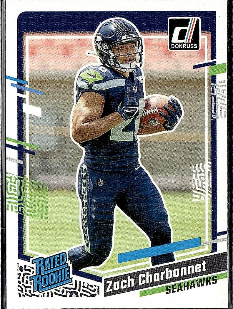 2023 Donruss #392 Zach Charbonnet