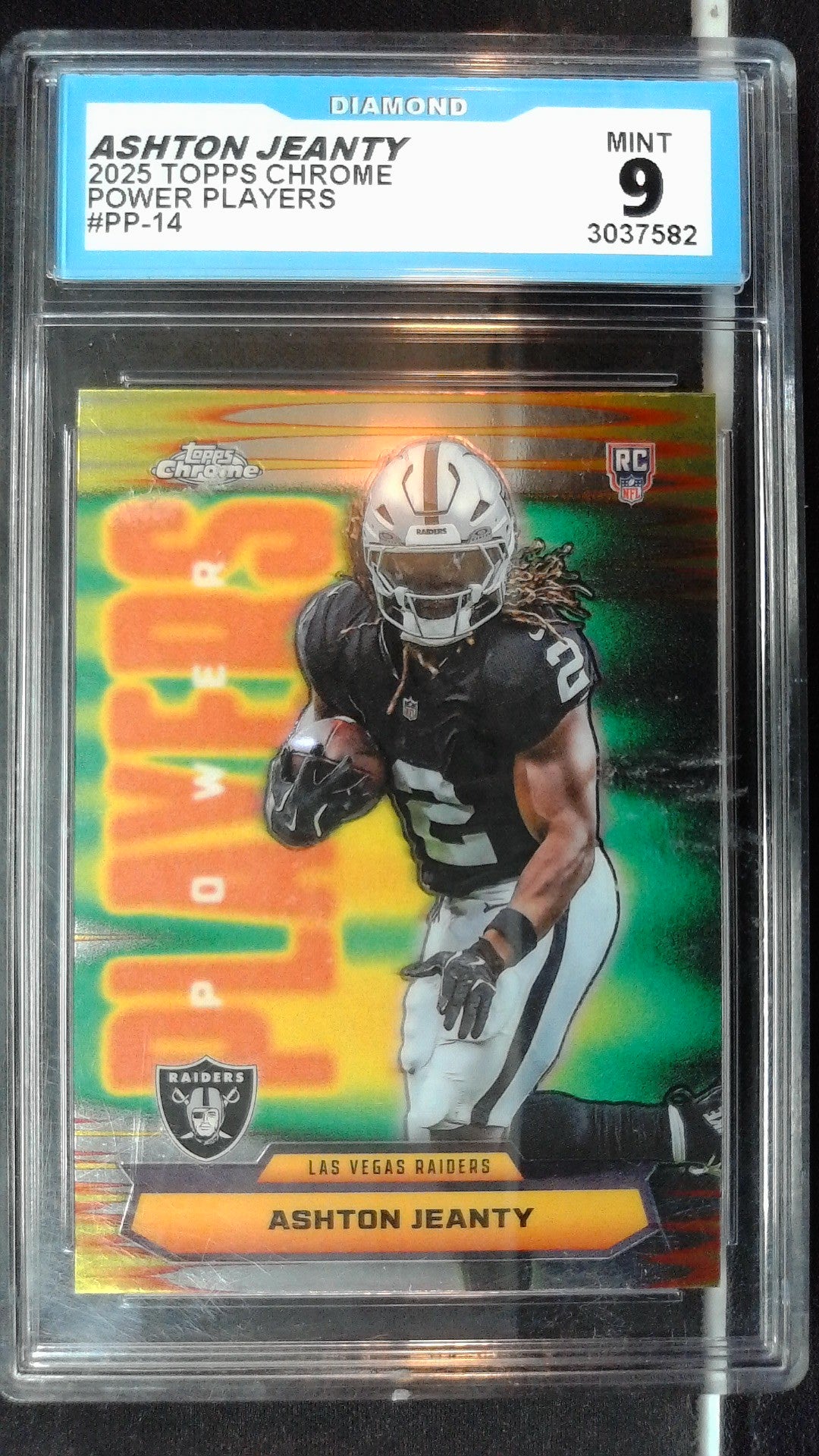 2025 Topps Chrome #PP-14 Ashton Jeanty Power Players Other 9