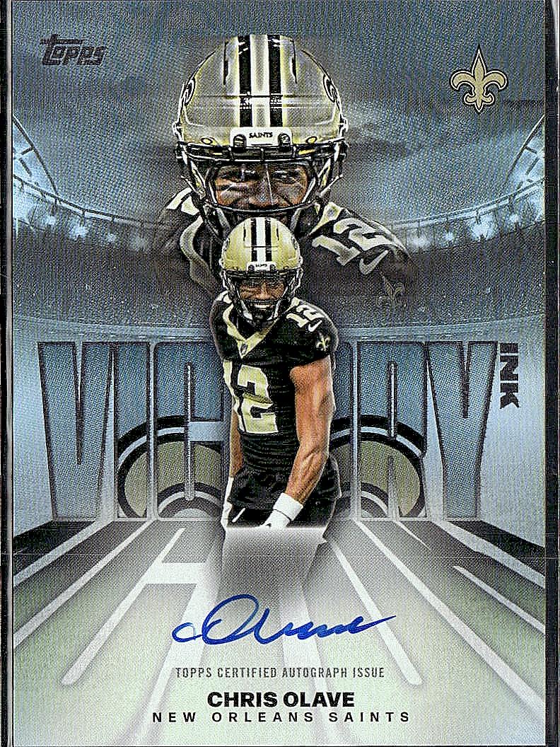 2026 Topps Flagship #VI-CO Chris Olave Victory Ink
