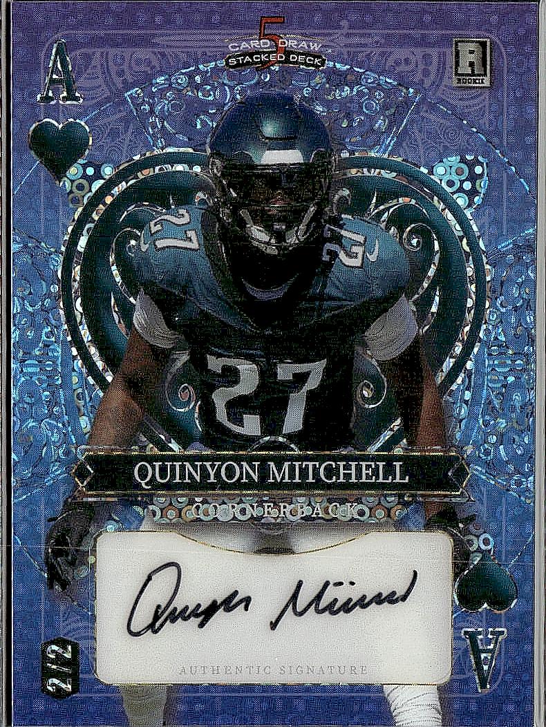 2025 Wild Card Draw Quinyon Mitchell Rookie Auto /2