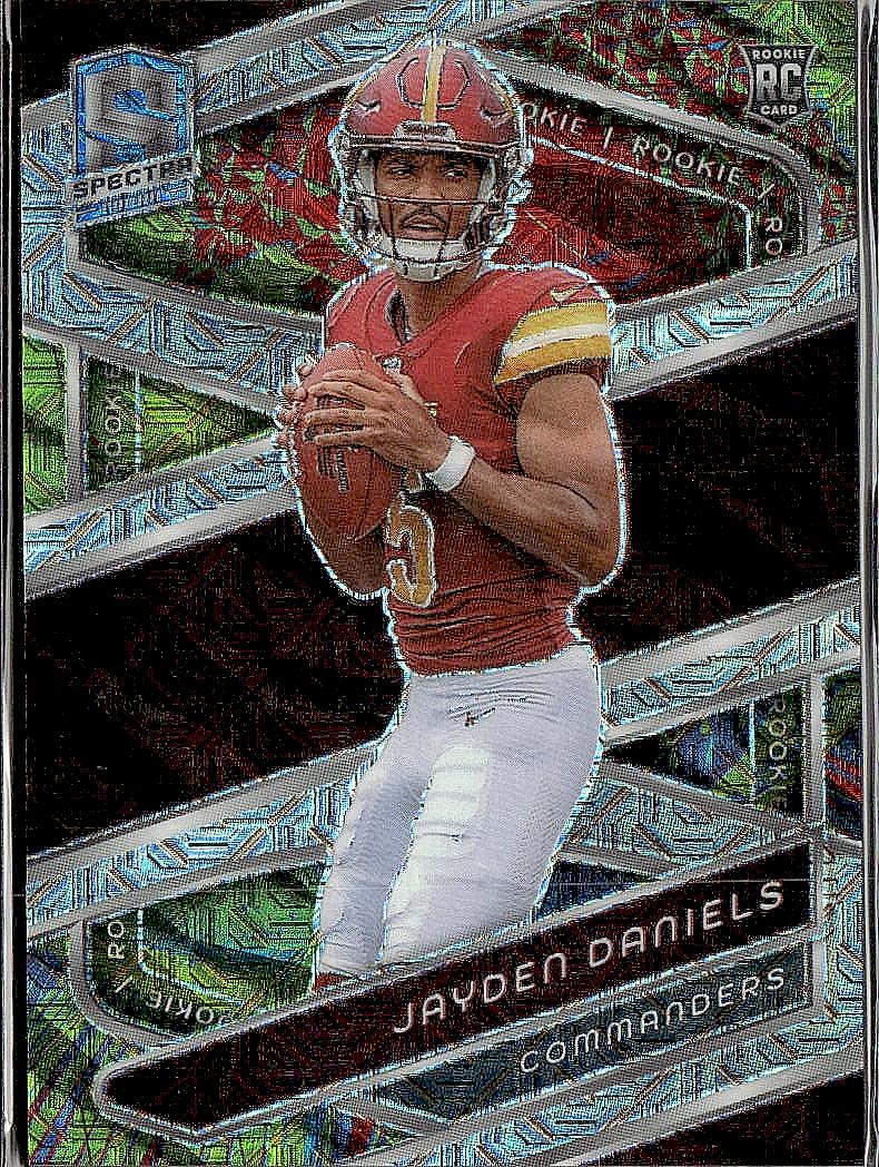 2024 Panini Spectra #115 Jayden Daniels Meta #/25