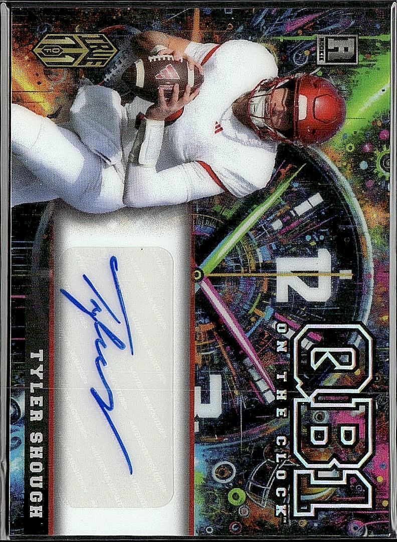 2024 Wild Card Tyler Shough On The Clock Auto TRUE 1/1