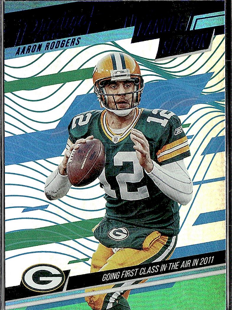 2019 Panini Prestige #BS-AR Aaron Rodgers Banner Season