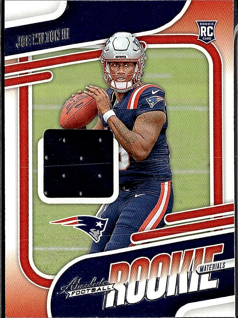 2024 Panini Absolute #ARM-JMN Joe Milton III Absolute Rookie Materials