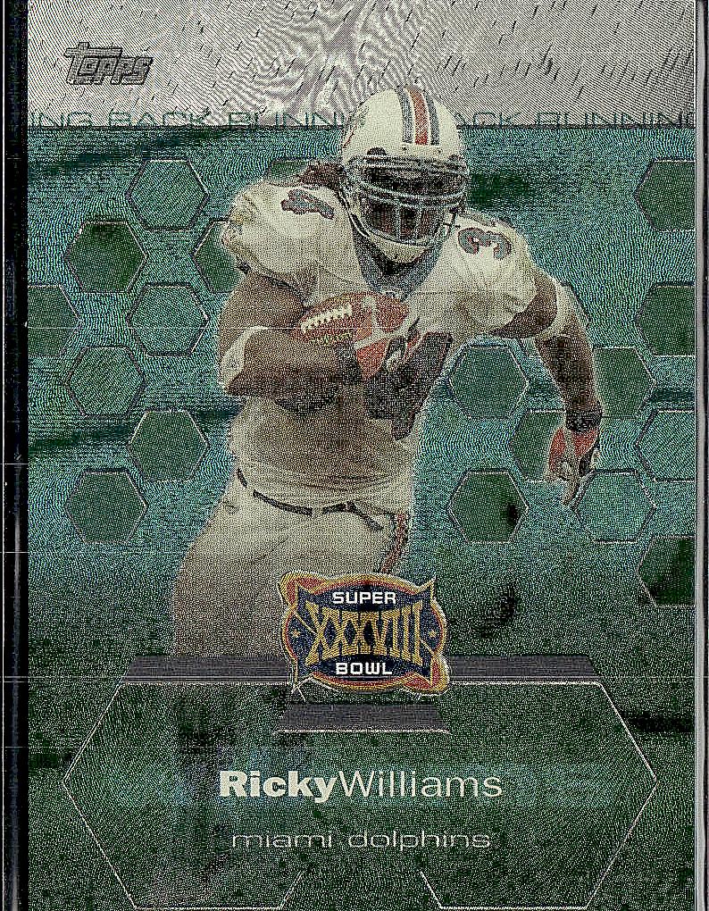 2004 Topps Super Bowl XXXVIII Card Show #5 Ricky Williams