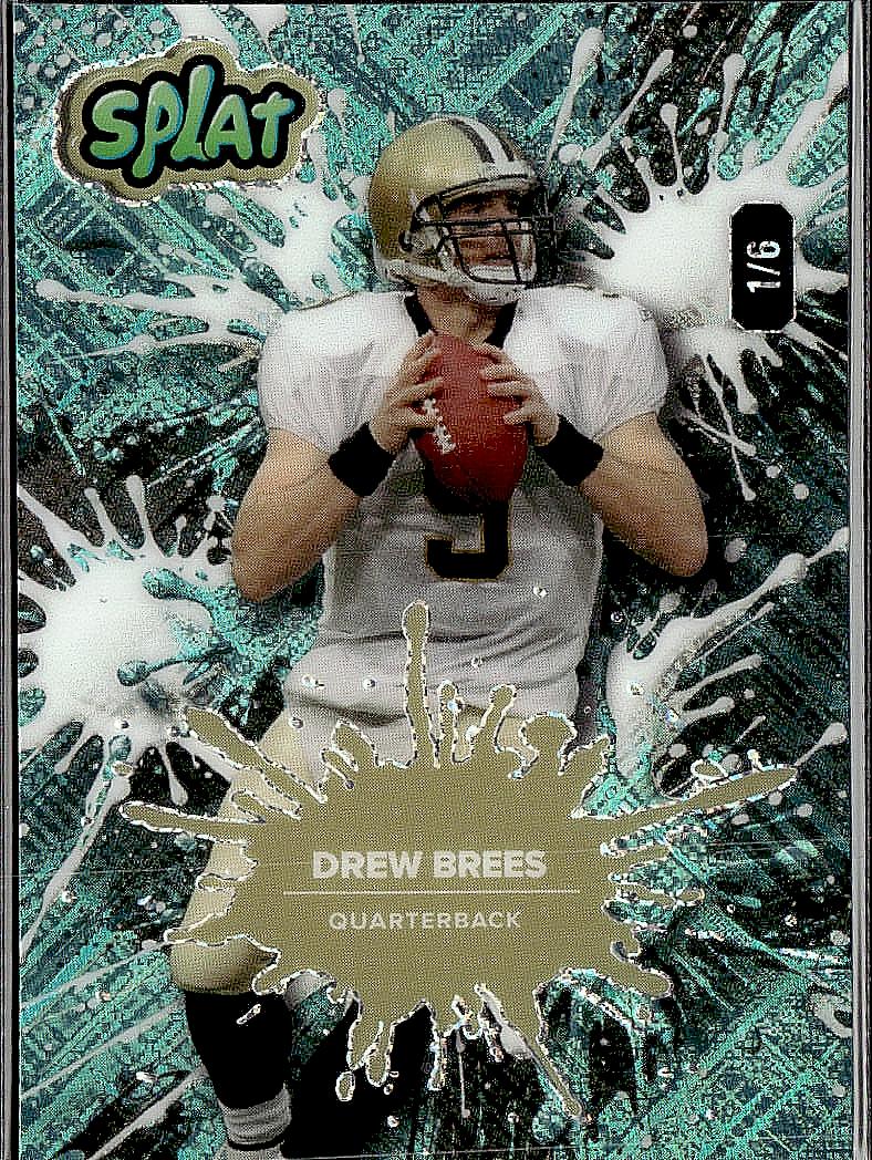 2025 wild card splat drew Brees /6